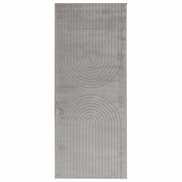 vidaXL Bereichsteppiche Rechtwinklig Grau 200 x 80 cm