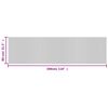 vidaXL Teppich Rechteckig Braun 80x300 cm Bambus