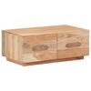 vidaXL Couchtisch 90 x 50 x 35 cm Recyceltes Massivholz