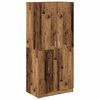 vidaXL Kleiderschrank Altholz-Optik 90x52x200 cm Holzwerkstoff