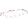 vidaXL Tischplatte mit Baumkante 80x40x2,5 cm Raues Mango Massivholz