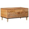 vidaXL Couchtisch Natur 80 x 50 x 40 cm Massivholz Mango