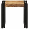 vidaXL Couchtisch Braun 40 x 40 x 38 cm Massivholz Mango