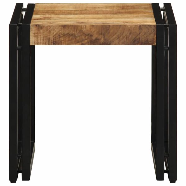 vidaXL Couchtisch Braun 40 x 40 x 38 cm Massivholz Mango