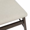 vidaXL Esszimmerstuhl 2 pcs Dunkelbraun, Hell Massives Gummiholz