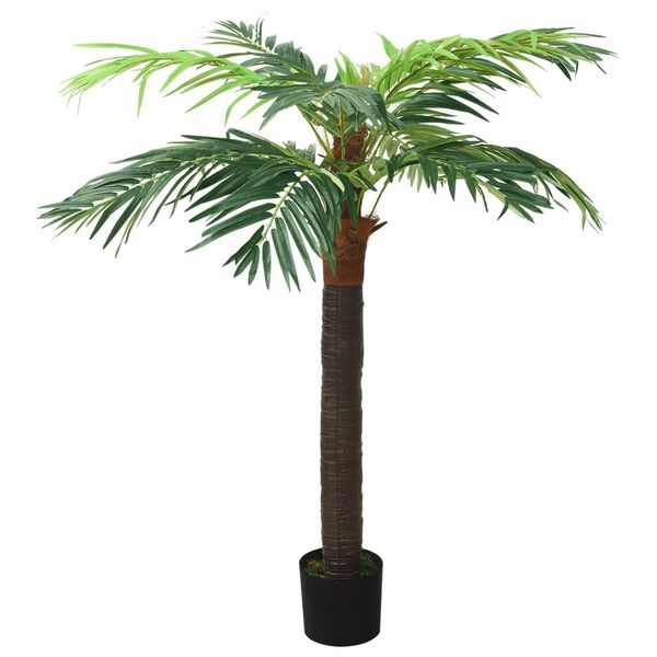 vidaXL K&uuml;nstliche Palme Ph&ouml;nix mit Topf 190 cm Gr&uuml;n