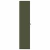 vidaXL Aufbewahrungsschrank 2 pcs Olive Gr&uuml;n 90 x 40 x 180 cm Stahl