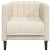 vidaXL Sessel Leinen
