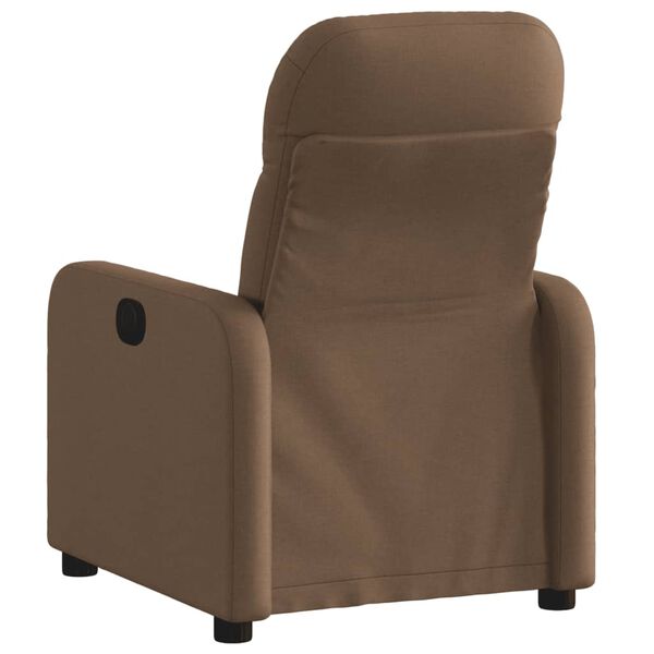 vidaXL Relaxsessel Braun Stoff