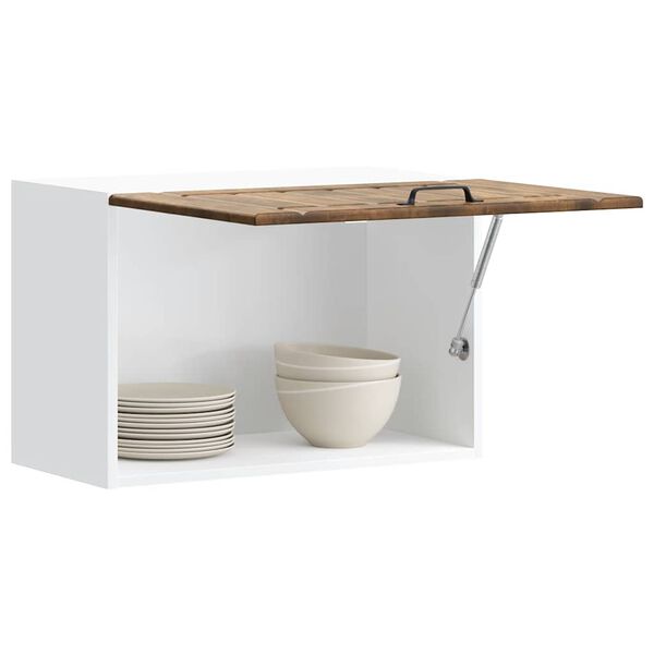 vidaXL K&uuml;chen-H&auml;ngeschrank Lucca R&auml;uchereiche Holzwerkstoff