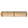 vidaXL Tablett Braun 57 x 15 x 9 cm Massives upgecyceltes Holz