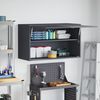 vidaXL Wandschrank f&uuml;r die Garage mit Gasdrucklift-T&uuml;r Anthrazit