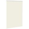 vidaXL Verdunkelungsrollo 144,4 x 230 cm, Stoffbreite 140 cm, Gebrochen Wei&szlig;