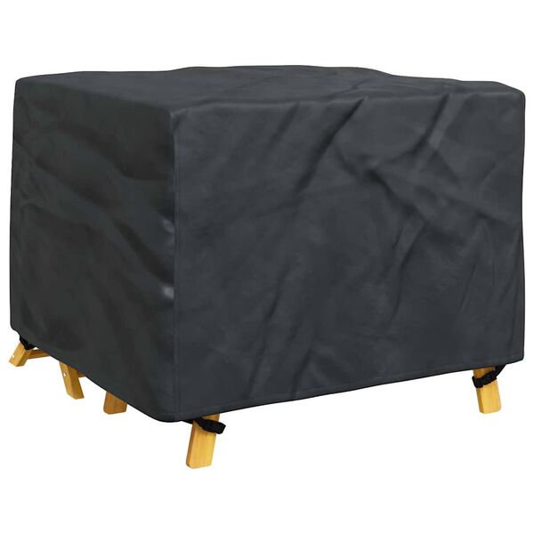 vidaXL M&ouml;belbezug Uni Schwarz 100 x 100 x 70 cm 420D