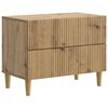 vidaXL Nachttisch Artisan-Eiche 62 x 34,5 x 48 cm Holzwerkstoff