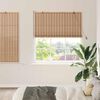 vidaXL Rollo mit Vorh&auml;ngen Natur 140 x 160 cm Bambus