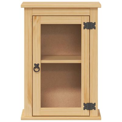 vidaXL Bad-Wandschrank Corona 45x27x64,5 cm Massivholz Kiefer