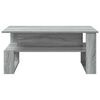 vidaXL Couchtisch Graues Sonoma 90 x 50 x 40 cm Holzwerkstoff