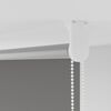 vidaXL Verdunkelungsrollo Grau 130x175cm Stoffbreite 126,6cm Polyester