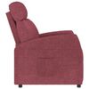 vidaXL Relaxsessel Weinrot Stoff