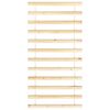 vidaXL Lattenrost 100x200 cm Massivholz Kiefer