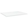 vidaXL B&uuml;cherregal-Bretter 4 Stk. Wei&szlig; 40x30x1,5 cm Holzwerkstoff