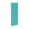 vidaXL Plissee Petrolgr&uuml;n 40x100 cm Stoffbreite 39,4 cm Polyester