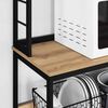 vidaXL K&uuml;chenregal Artisan-Eiche 100 x 40 x 168 cm Holzwerkstoff