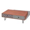vidaXL Couchtisch 100x60x35 cm Braun