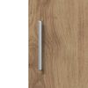 vidaXL Highboard 2 pcs Artisan-Eiche 30 x 42,5 x 185 cm