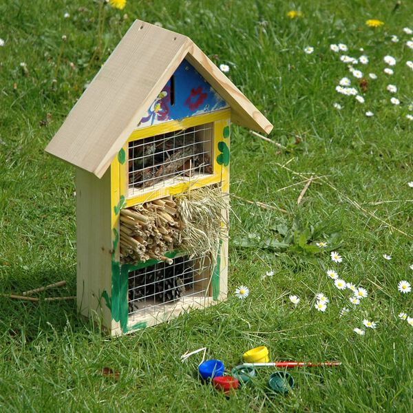 dobar Insektenhotel zum Bemalen f&uuml;r Kinder Natur