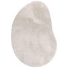 vidaXL Bereichsteppiche HUARTE Sand 140 x 200 cm Polyester
