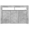vidaXL Sideboard Beton Grau 116 x 30 x 75 cm Holzwerkstoff