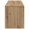 vidaXL TV Schrank mit LEDs Kunsthandwerk Eiche 140 x 34 x 40 cm