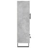 vidaXL Highboard Betongrau 69,5x31x115 cm Holzwerkstoff