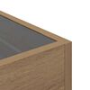 vidaXL Couchtisch Artisan-Eiche 40 x 40 x 30 cm Holzwerkstoff