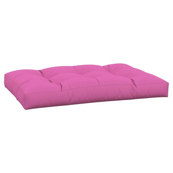 vidaXL Palettenkissen Rosa 120x80x12 cm Stoff