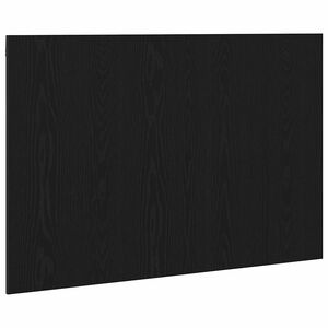vidaXL Kopfteil Schwarz Eichen-Optik 120 x 1,5 x 80 cm Holzwerkstoff