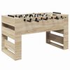 vidaXL Tischfu&szlig;balltisch Sonoma-Eiche 146,5 x 74 x 85 cm Holzwerkstoff