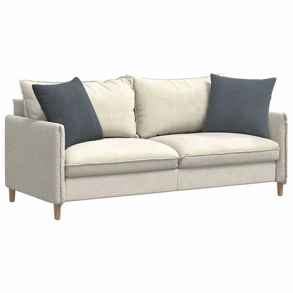 vidaXL Sofakissen 2 St&uuml;ck Dunkelgrau 50 x 50 cm Cordstoff