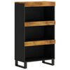 vidaXL Beistellschrank 60x33x107 cm Massivholz Mango