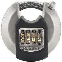 Master Lock Disc Schloss Excell Edelstahl 70 mm M40EURDNUM