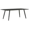 vidaXL Couchtisch Schwarz 120&times;60&times;46 cm