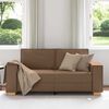 vidaXL 2-Sitzer Sofa Braun 180x78x84 cm Stoff