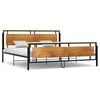 vidaXL Bett Metall 200x200 cm