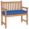 vidaXL Kissen K&ouml;nigsblau 100 x 40 x 8 cm Oxford-Stoff