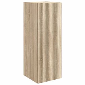 vidaXL Wandschrank 33 x 34,5 x 90 cm Holzwerkstoff Sonoma-Eiche