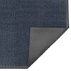 vidaXL Fu&szlig;matte Blau 60x90 cm