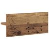 vidaXL Wandmontierter nachttisch Altholz 40 x 10,5 x 18 cm