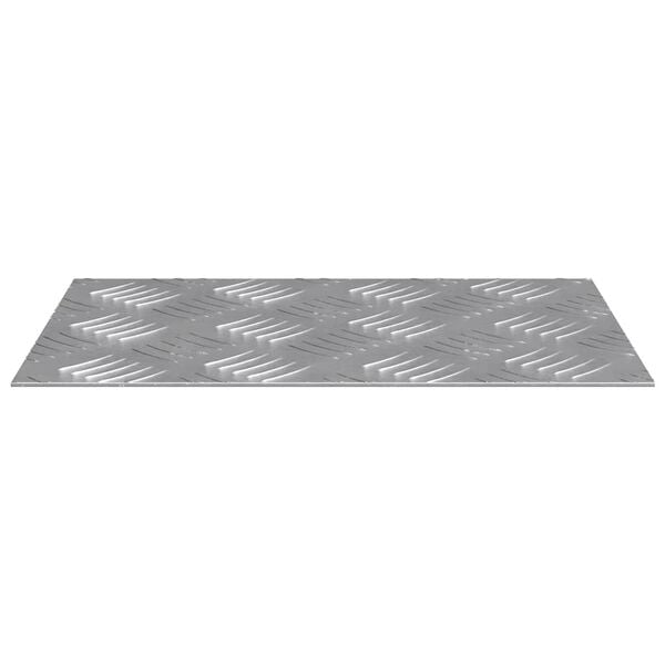 vidaXL Treppe Tritt Rechtwinklig 2 pcs Silber 30 x 20 cm Aluminium